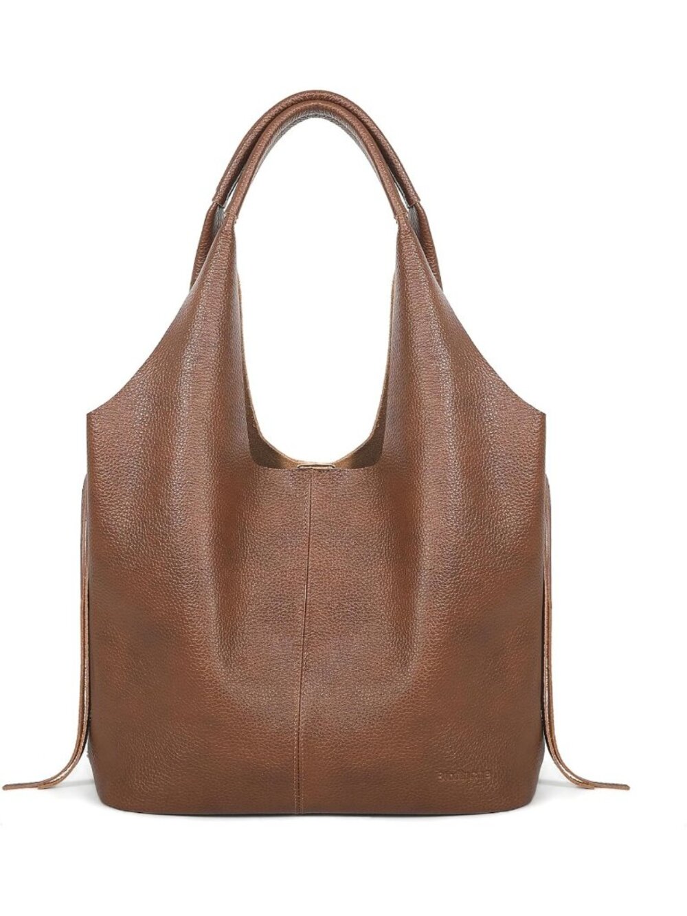 Stylish Genuine Leather Slouchy Hobo Tote Bag | Chic Shoulder Handbag for Women